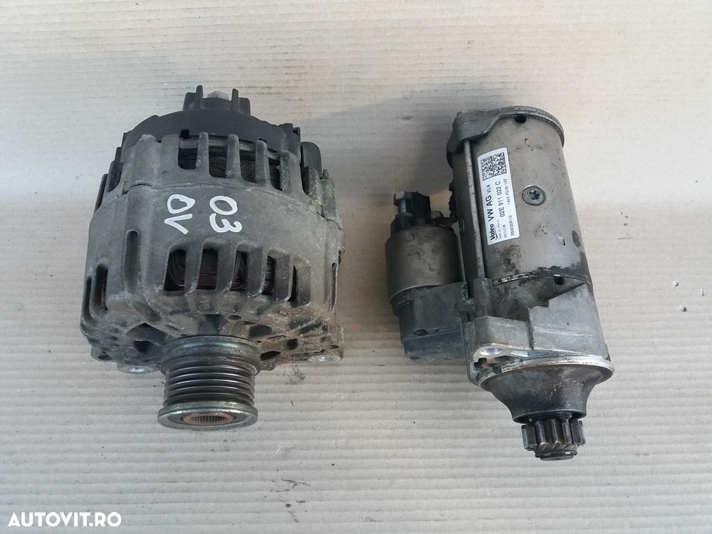 Vw Golf 7 Passat B8, Skoda Octavia 3 Kodiaq, alternator, electromotor, 2.0 D - 1