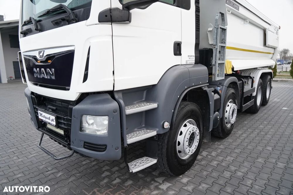 MAN TGS 35.460 / 8X4 / BASCULATOR SPATE / HYDROCLASP / MEILLER KIPPER / AUTOMAT / EURO 6 - 15
