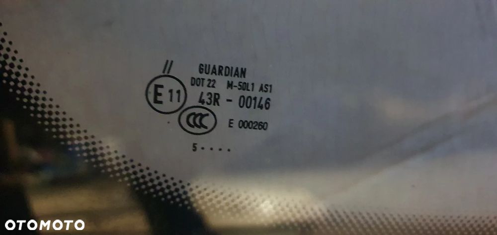 Szyba czołowa przód przednia grzana pod sensor VW Touareg AS1 05r - 6