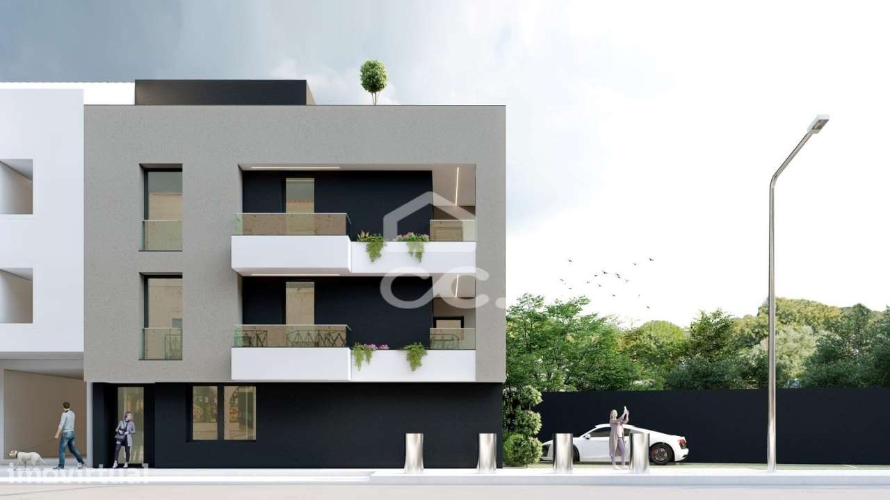 Apartamento T2 duplex novo com terraço e estacionamento no centro da V - Grande imagem: 5/15