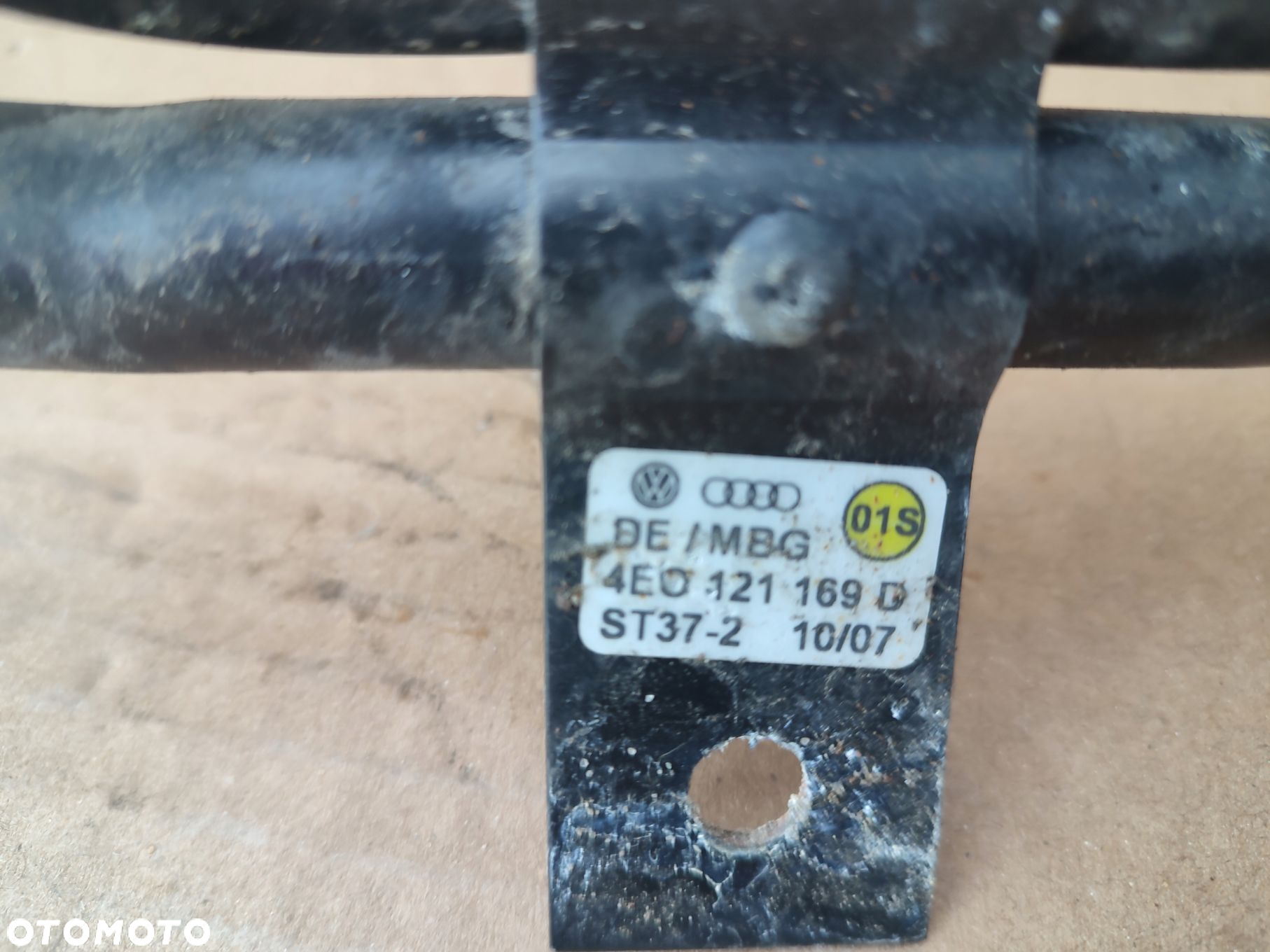 Rurki przewody wody AUDI A8 D3 LIFT 3.2FSI 4E0121169D - 6