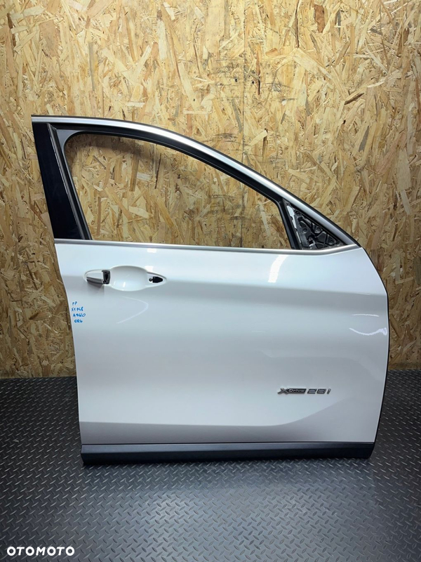 DRZWI PRAWE PRZEDNIE PRAWY PRZÓD BMW F48 X1 MINERALWEISS A96