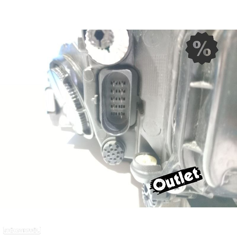 R012837C5 FAROIS VOLKSWAGEN VW GOLF 7 12-17 DRL DINAMICOS PRETO LOOK 7.5 R LINE - 3