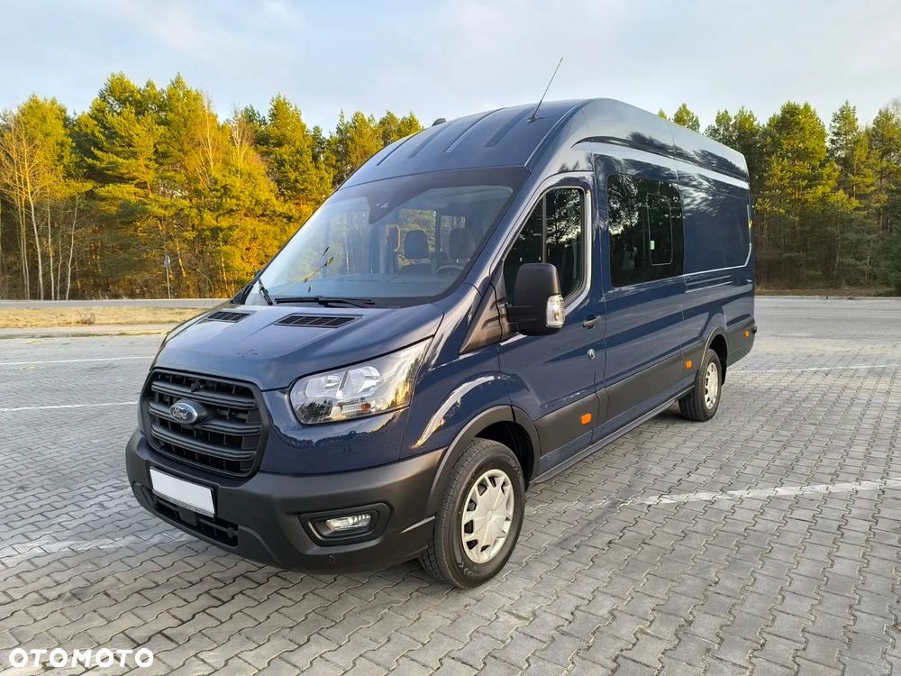 Ford Transit L4H3 6-osób Jumbo, Brygadowy, Doka, Polski Salon! - 2