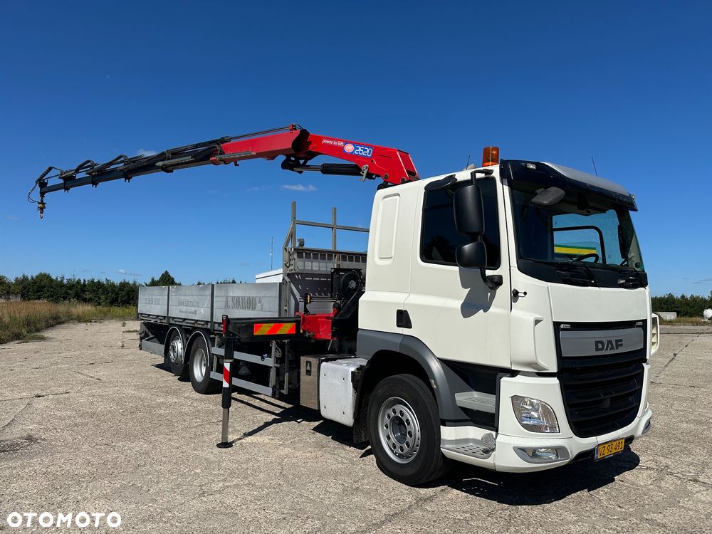DAF CF 440 6X2 org. 236tys km. HDS HMF 2620 K 5 - 1