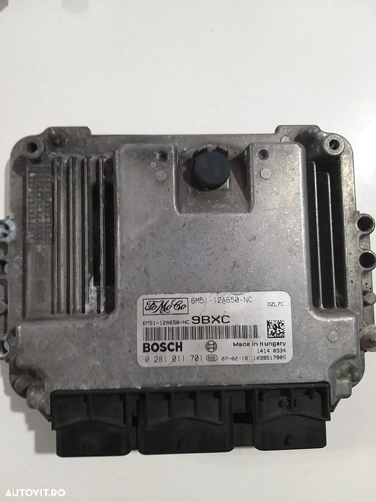 Calculator cod: 6M51-12A650-NC pentru Ford Focus 2 1.6 TDCI an 2004-2010 - 1