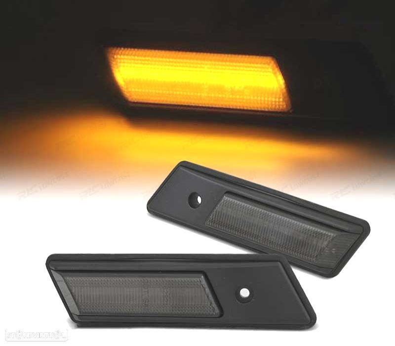 INDICADORES BMW E34 E32 E36 LED DINAMICOS FUMADO - 1