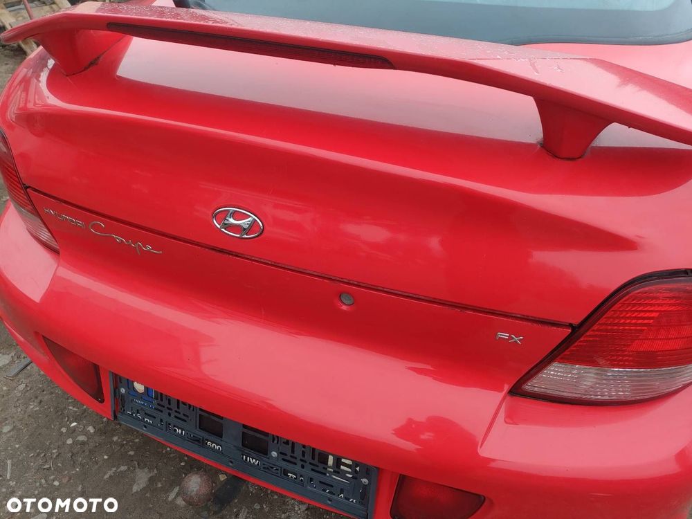 KOMPLETNY TYŁ KLAPA ZDERZAK LAMPA HYUNDAI COUPE TIBURON I LIFT PU - 6