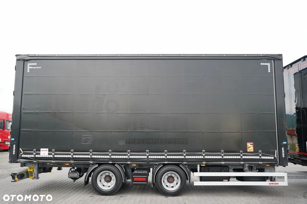 DAF XF 480 / ZESTAW TANDEM 120 M3 / PRZEJAZDOWY / KLIMA POSTOJOWA / 7,7 M + 7,7 M / WECON / 2022 ROK - 16