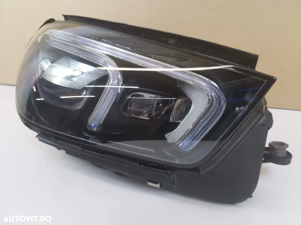 Far Dreapta Full Led Multibeam Mercedes-Benz  GLE-Class V167 2018 2019 - 4