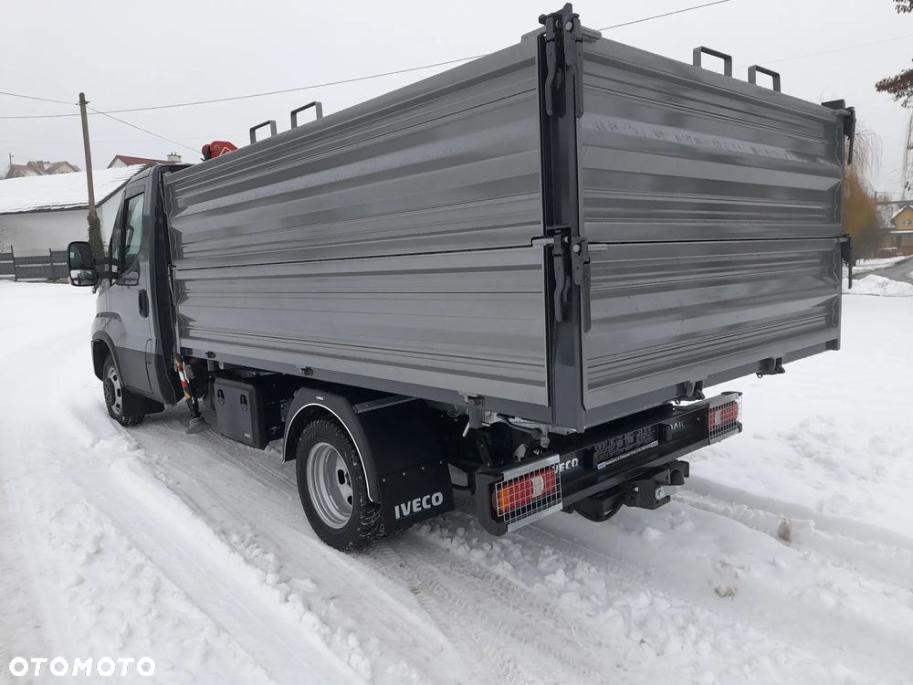 Iveco 50c16 50c18 dmc 3,5t silnik 3.0 HDS dzwig żuraw FASSI f40 WYWROTKA kiper skrzynia - NOWY- Polski salon - 18