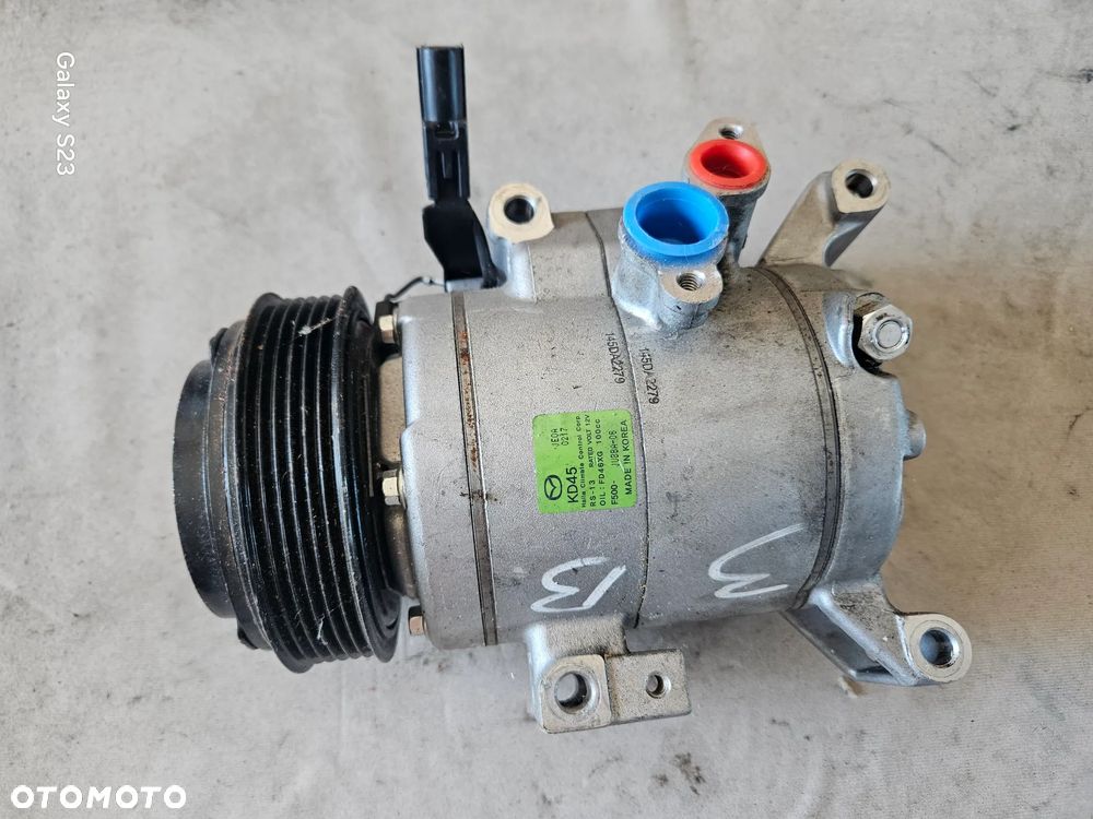 Sprężarka pompa kompresor klimatyzacji MAZDA 3 III CX-5 2,0 B F500-JUBBA-09 F500-JUBBA-01 f500-JUBBA-07 F500-JUBBA-06 - 16