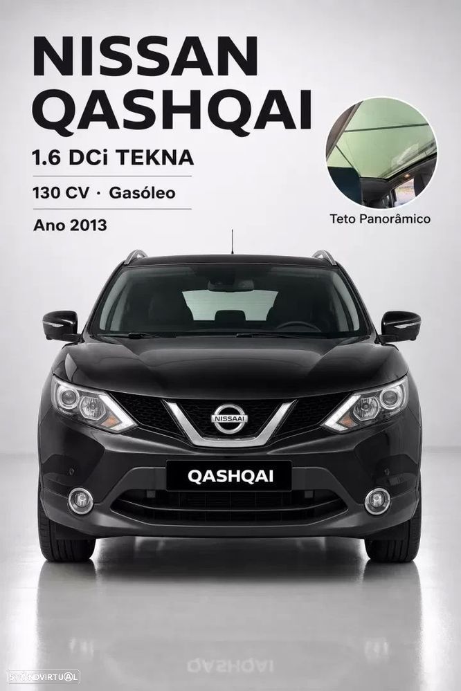 Nissan Qashqai 1.6 dCi Tekna Pele - 1