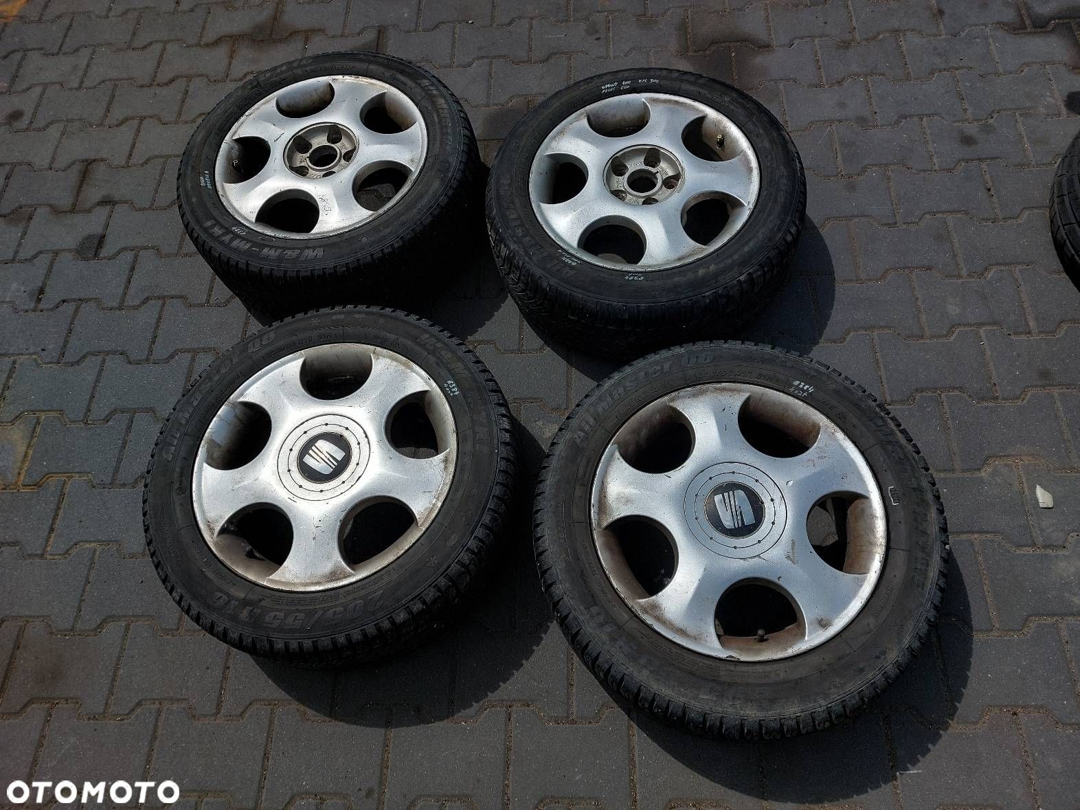 FELGI ALUMINIOWE 4 SZT 7M7601025 5x112 7Jx16 ET59 FI57,1 ALHAMBRA - 1