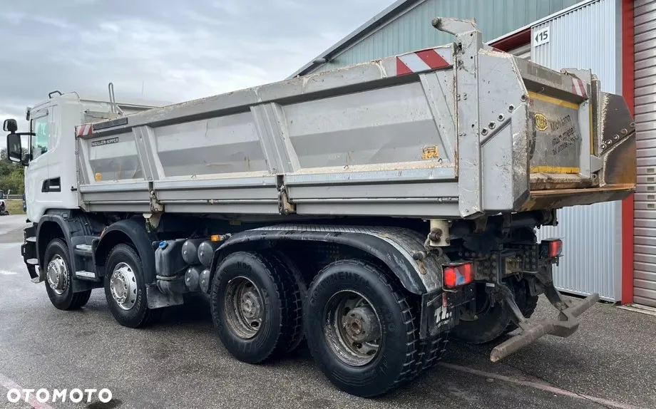 Scania G 450 8x4 | Meiller Bordmatik Wywrotka trójstronna  | Retarder | 298.000 km!!!! | Euro 6 |1 właściciel - 7