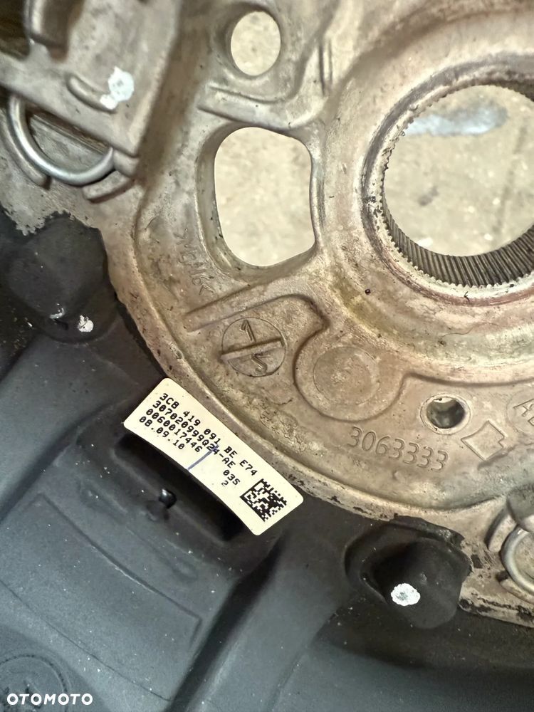 VW GOLF PASSAT KIEROWNICA MULTIFUNKCJA PODUSZKA 3C8419091BE 3C8880201K - 12