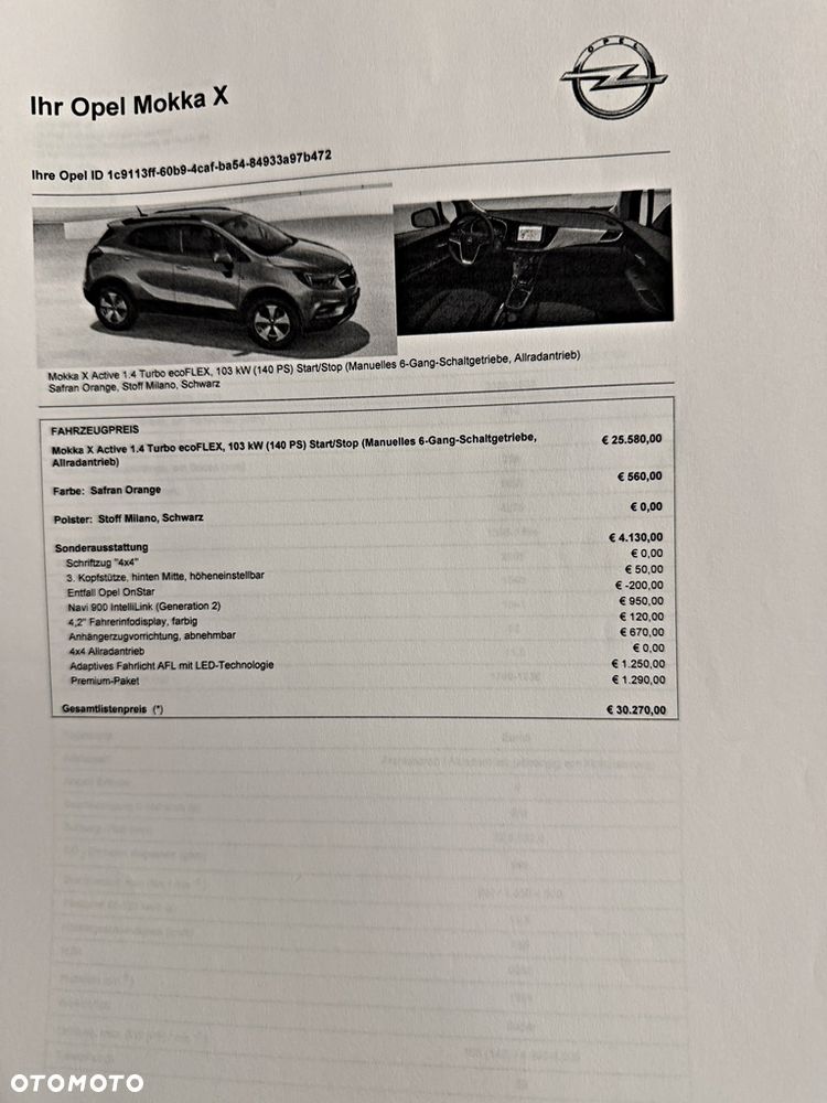 Opel Mokka 1.4 Turbo ecoFLEX Start/Stop 4x4 Color Innovation - 28