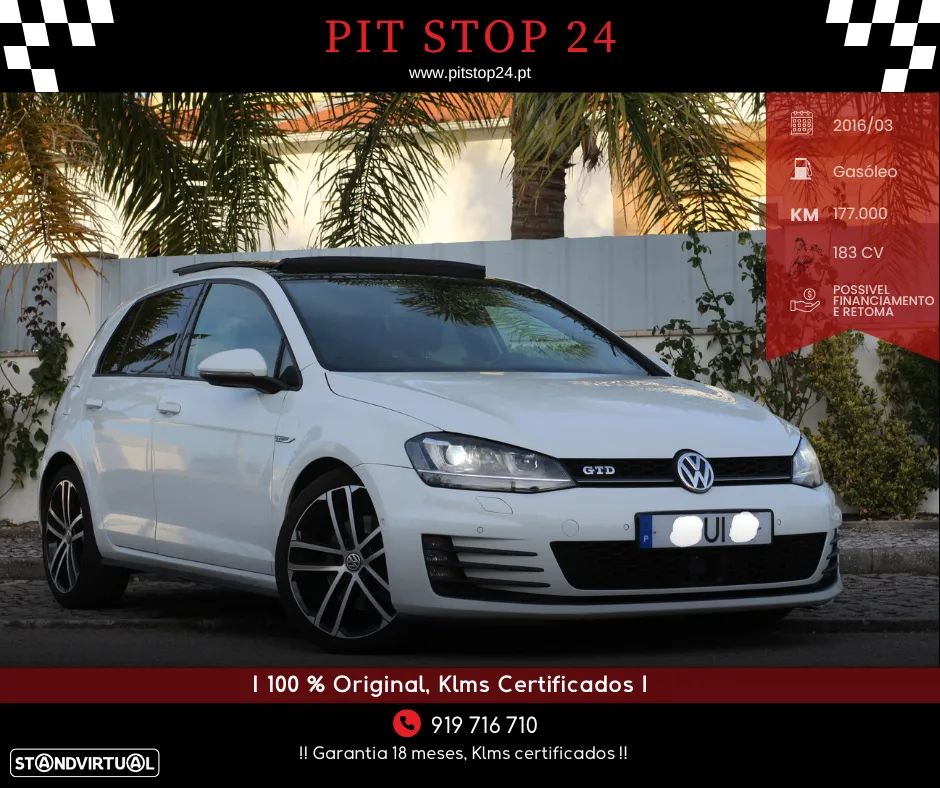 VW Golf 2.0 TDi GTD - 1