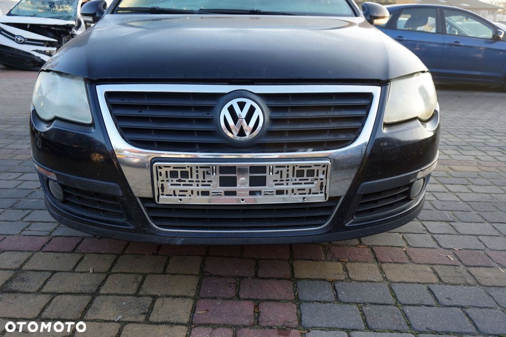MASKA ZDERZAK BŁOTNIKI LAMPY PASSAT B6 LC9X  VOLKSWAGEN 2005-2010 CZARNY PRZÓD KOMPLETNY - 31