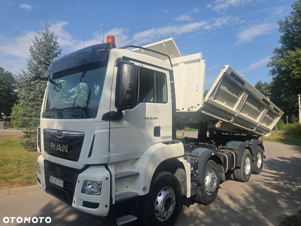 MAN TGS 35.400 8x4 wywrotka bordmatic - 1
