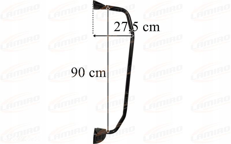 MERCEDES ACTROS MP1 WSPORNIK LUSTERKA LEWY - 2