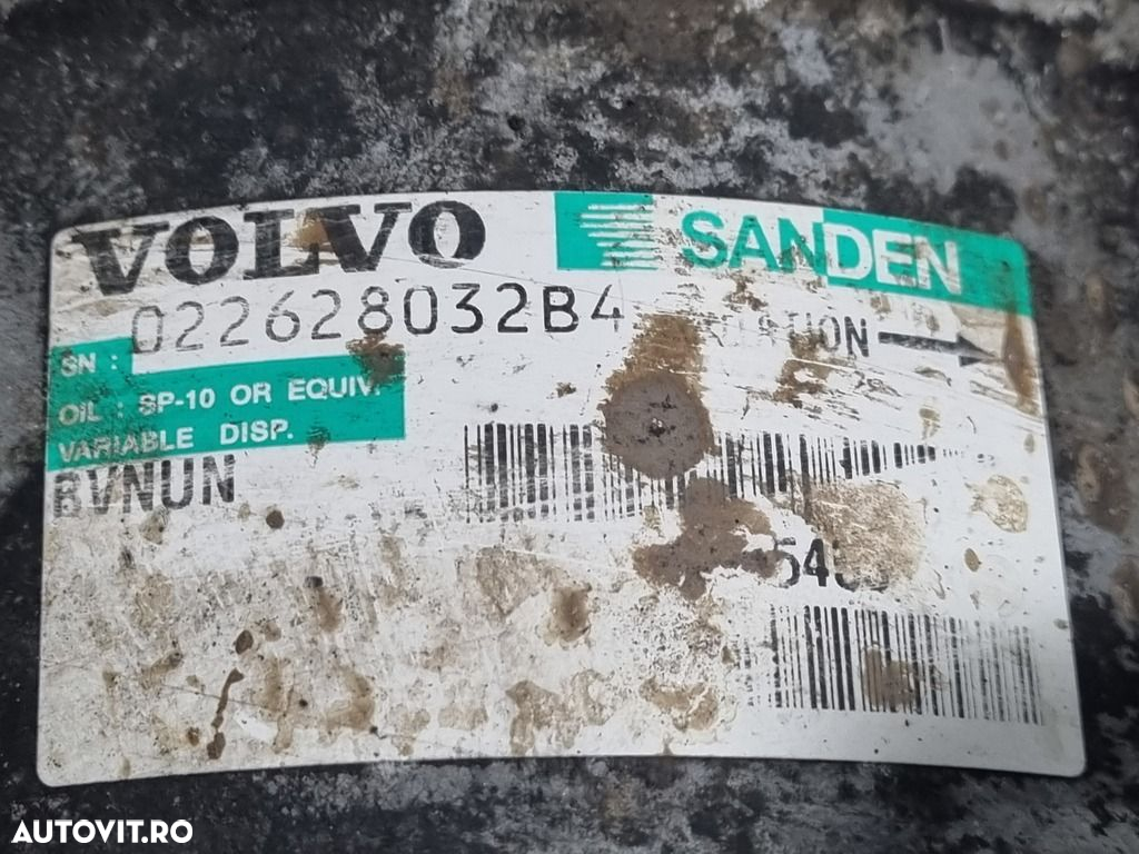 Compresor clima Volvo XC60 2.0 D 2008 - 2013 D 5204 T2 D 5204 T3 (1162) 022628032B4 - 6