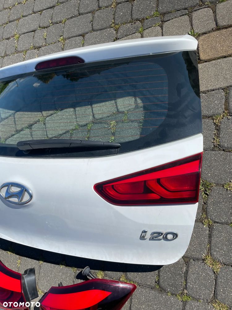 klapa tył tylna belka zderzaka Kompletna lampa lewa prawa PSW Hyundai I20 II 14-18 - 3