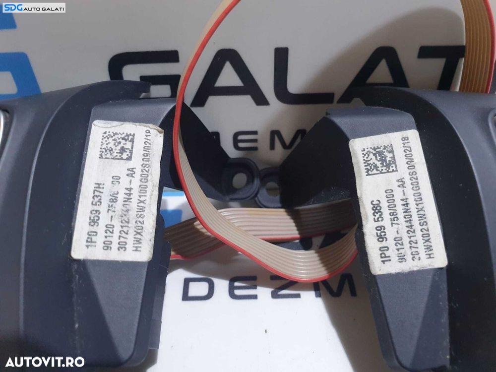 Comenzi Volan Seat Toledo 2005 - 2009  Cod 1P0959537H 1P0959538C - 1