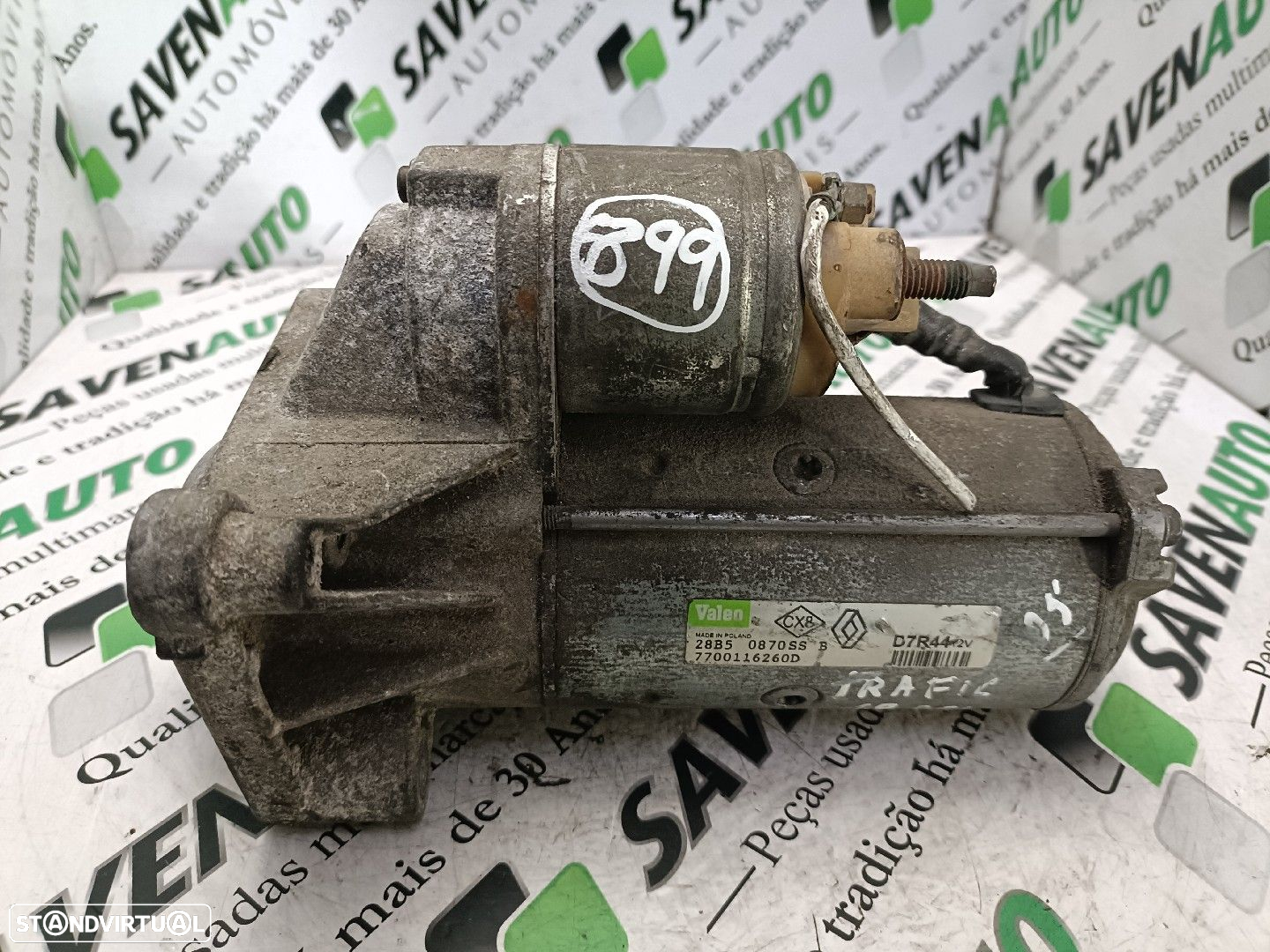 Motor Arranque Renault Trafic Ii Caixa (Fl) - 4