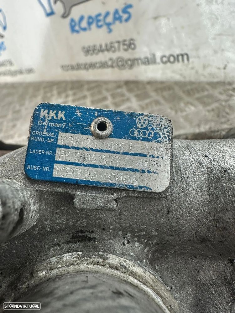 .Turbo KKK KP39A VW Volkswagen Seat Skoda 1.9 TDi 8v 100cv ATD - 6