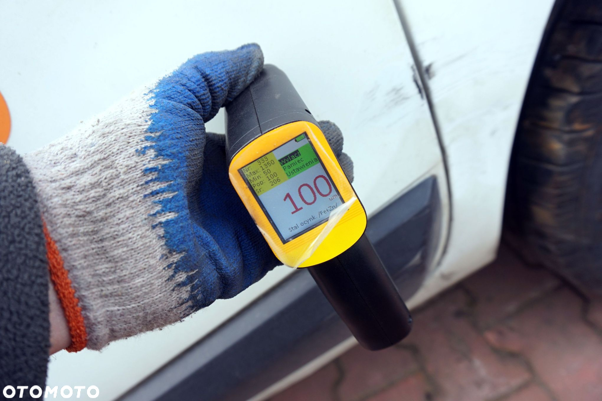 DRZWI TYLNE LEWE DOKKER LIFT OV369  BIAŁY DACIA 2017-2021 - 7