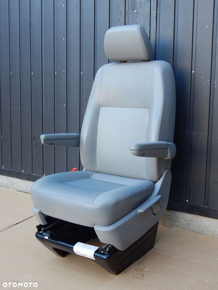 vw t5 lift fotel kierowcy lewy przód skaj podłokietnik podstawa skaj - 2