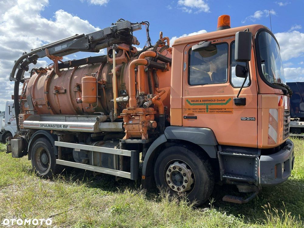 MAN Man 19-314 Wuko asenizacyjny kanalizacja - 4