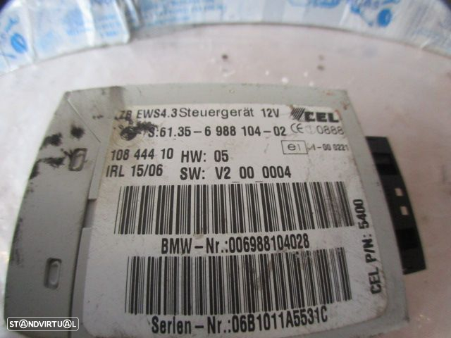 Modulo 698810402 MINI COOPER 1 R50  FASE 2 2006 1.6I 115CV 3P VERDE Módulo Imobilizador - 5