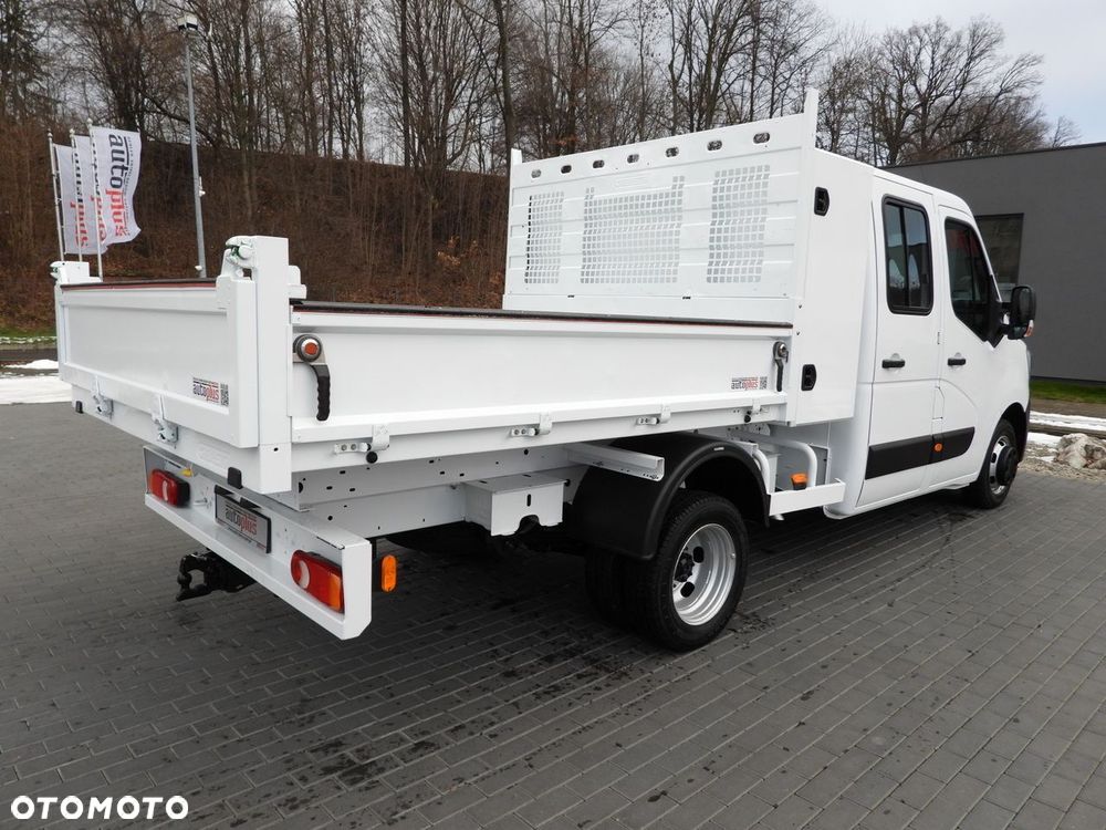 Renault MASTER WYWROTKA PODWÓJNA KABINA DOKA 6 MIEJSC TEMPOMAT LEDY BLIŹNIACZE KOŁA KLIMATYZACJA  145KM - 14