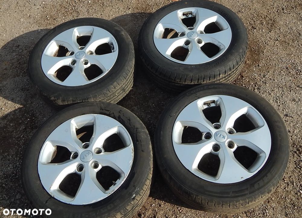Felgi felga alufelgi R16 16" Kia Carens IV Ceed Kona Niro Optima Hyunadi ix35 i30 i40 i20 ix20 komplet Łuków części - 1