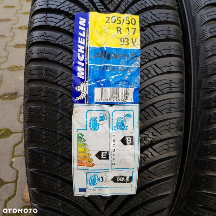 4x 205/50R17 Michelin Alpin 5 Nowy komplet opon zimowych Poznań - 2