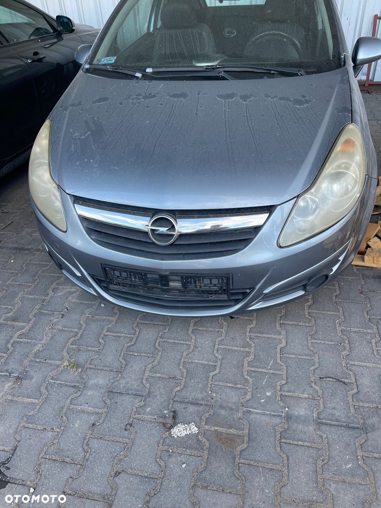 OPEL CORSA D MASKA PRZEDNIA Z163 ZDERZAK BŁOTNIK DRZWI KLAPA