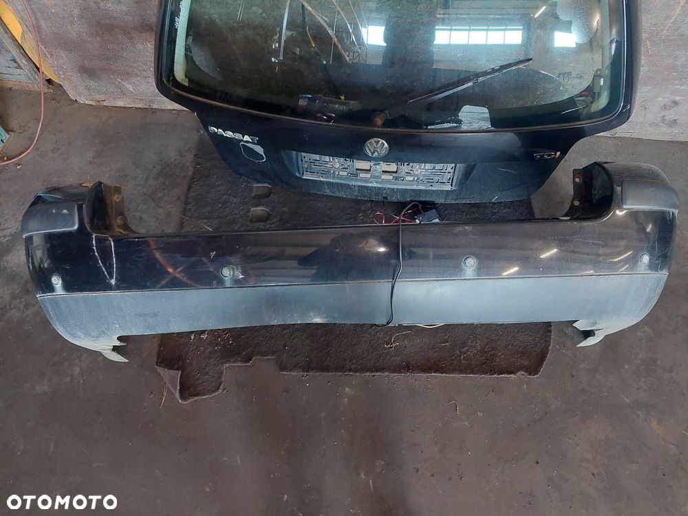 KOMPLETNY TYŁ KLAPA ZDERZAK VOLKSWAGEN PASSAT B5 FL KOMBI LC9Z PDC - 6