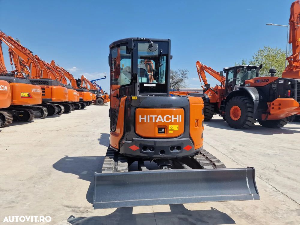 Hitachi ZX48, 5 tone, NOU, CUPLA RAPIDA+3 CUPE noi, Aer conditionat, Instalatia picon pe bratele de excavare, Computer de bord, produs in JAPONIA, posibilitate leasing 5 ani-PROMOTIE 54.500 EUR+Tva - 9