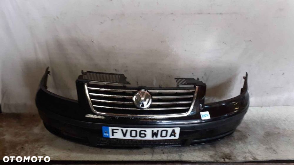 * ZDERZAK PRZÓD PRZEDNI DO VOLKSWAGEN VW SHARAN LC9Z CZARNY PDC CZUJNIKI