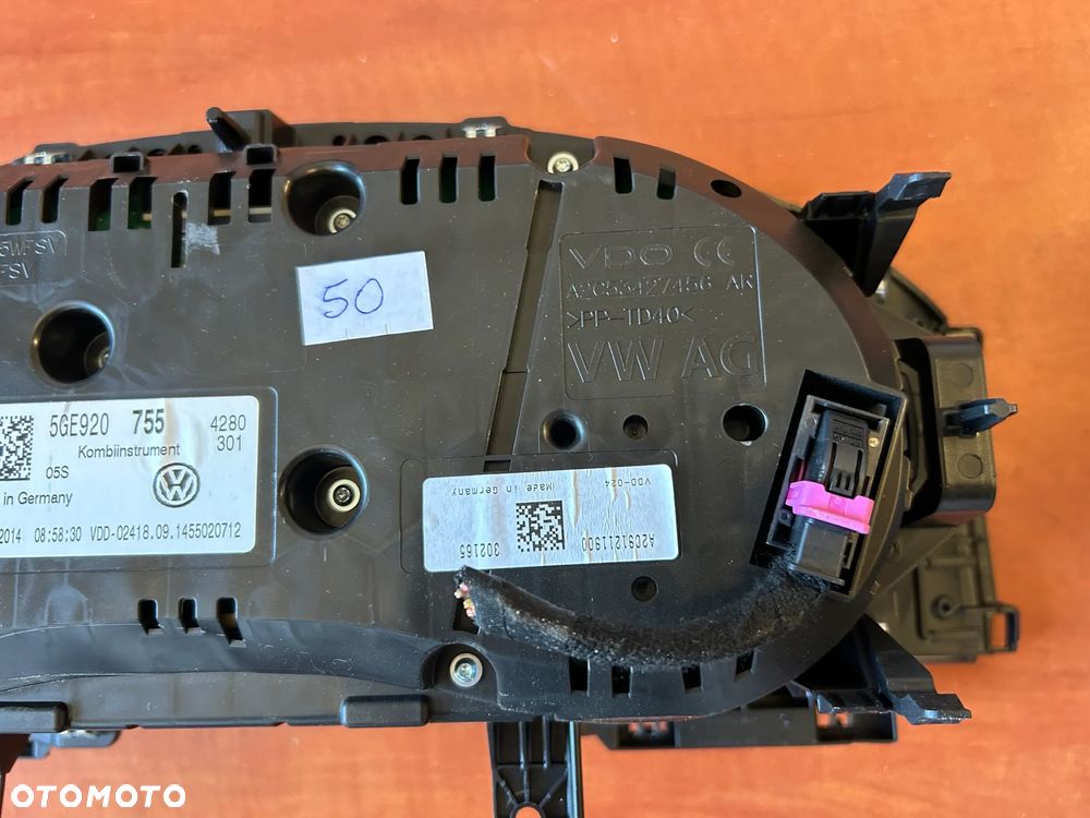 LICZNIK ZEGARY 5GE920755 VW E-GOLF VII - 5