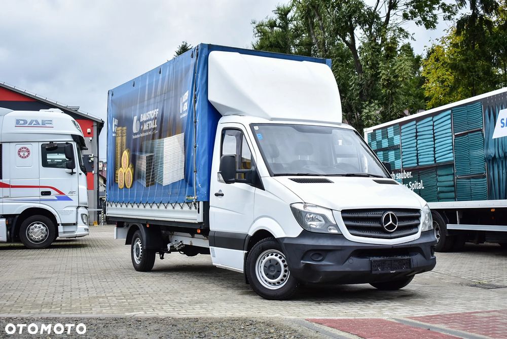 Mercedes-Benz Sprinter 313 CDI Burto-Plandeka 4.30m. / Klima/ Oryginalny przebieg ! / Sprowadzony !