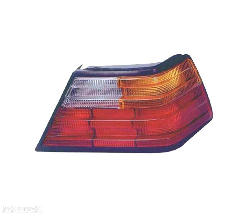 FAROLIM DIR MERCEDES W124 BERLINA COUPÉ BRANCO VERMELHO AMBAR - 1