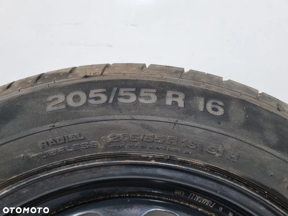 VW JETTA  EOS GOLF VI KOŁO DOJAZDOWE REZERWA 16 5X112 6.5J ET50 1K0601027AK - 6