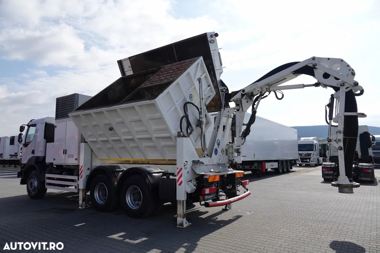 Renault KERAX 450 / 6x4 / MTS SAUGBAGGER 3A11T / EVALUAREA / ÎNCĂRCĂTORUL VACUUM / WUKO / CIOAN / RADIOCOMANDĂ - 26