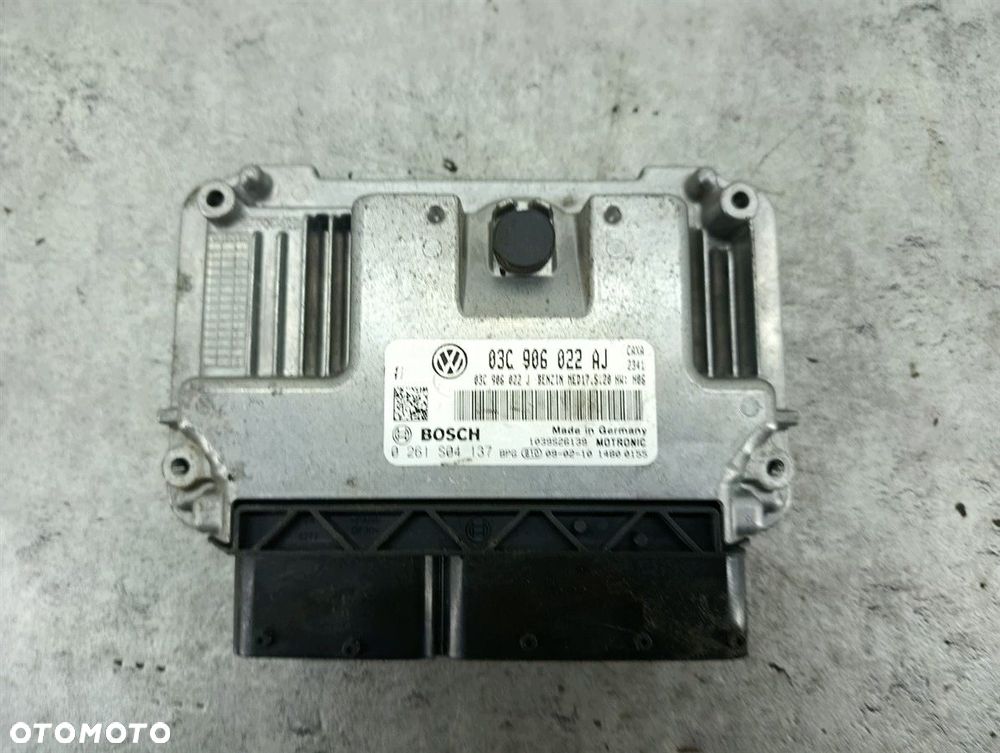KOMPUTER, STEROWNIK VW PASSAT B6 03C906022AJ 1.4 TSI - 1