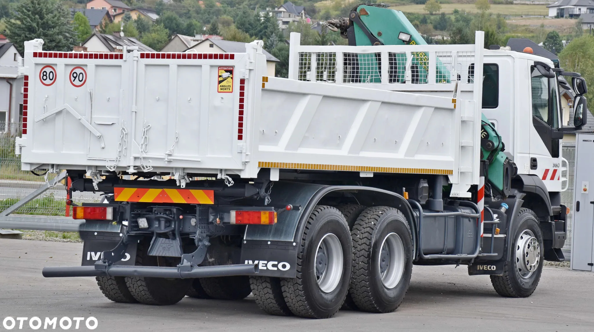 Iveco TRAKKER 360 * WYWROTKA 5,20m + BORDMATIC * PK 16502 + PILOT / 6x4 - 8