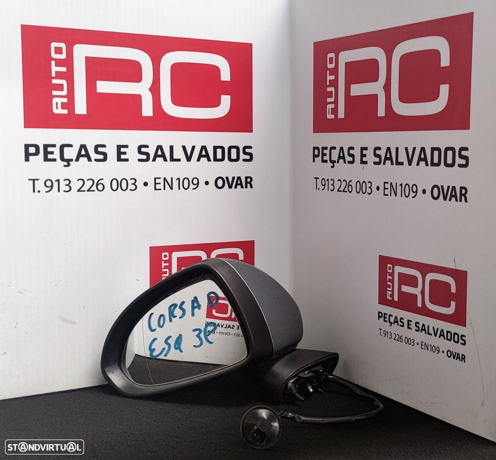 ESPELHO RETROVISOR ESQUERDO OPEL CORSA D - 1
