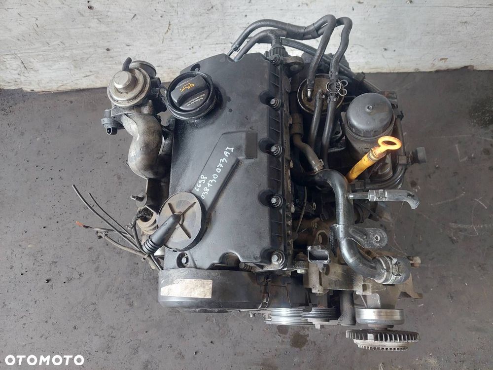 SILNIK DIESEL + POMPOWTRYSKI TURBO PASSAT B5 1.9 TDI AVB 038130073AJ - 9
